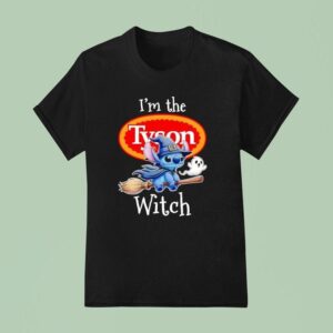 Stitch And Ghost I M The Tyson Witch Halloween T Shirt