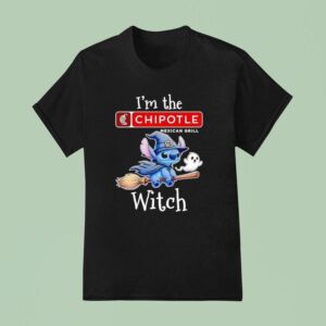 Stitch Ghost I M The Chipotle Mexican Grill Witch Halloween T Shirt