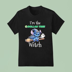 Stitch Ghost I M The Dollar Tree Witch Halloween T Shirt