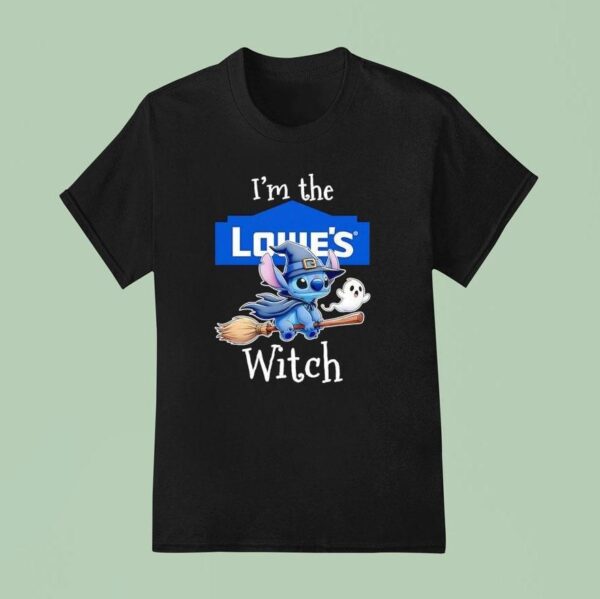 Stitch Ghost I M The Lowe S Witch Halloween T Shirt