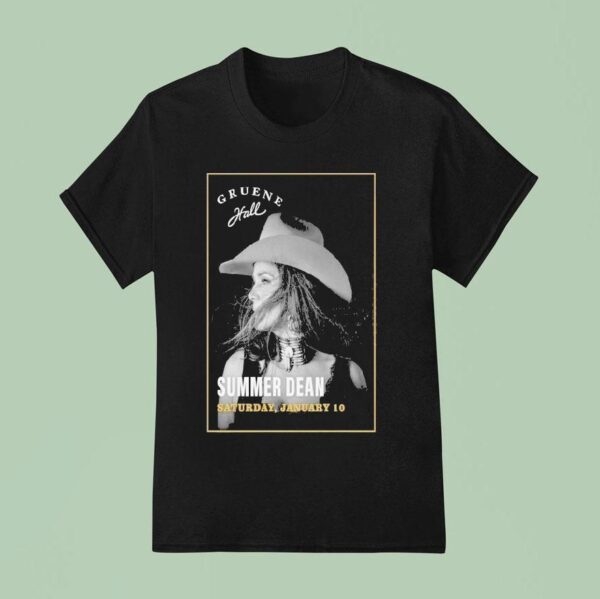 Summer Dean Gruene Hall Country Music Concer T Shirt