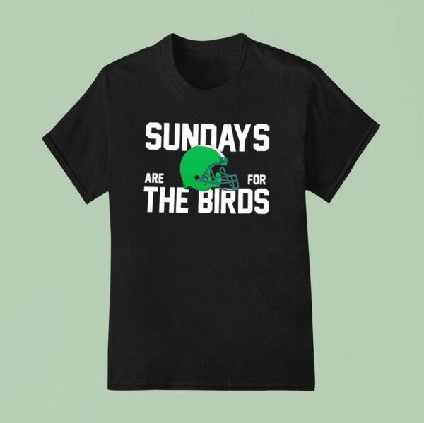 Sundays Are For The Birds Philadelphia Eagles Helme T Shirt