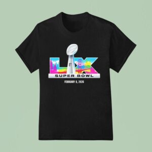 Super Bowl Lx Nfl Logo T Shirt