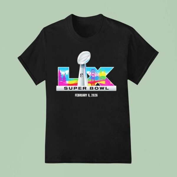 Super Bowl Lx Nfl Logo T Shirt