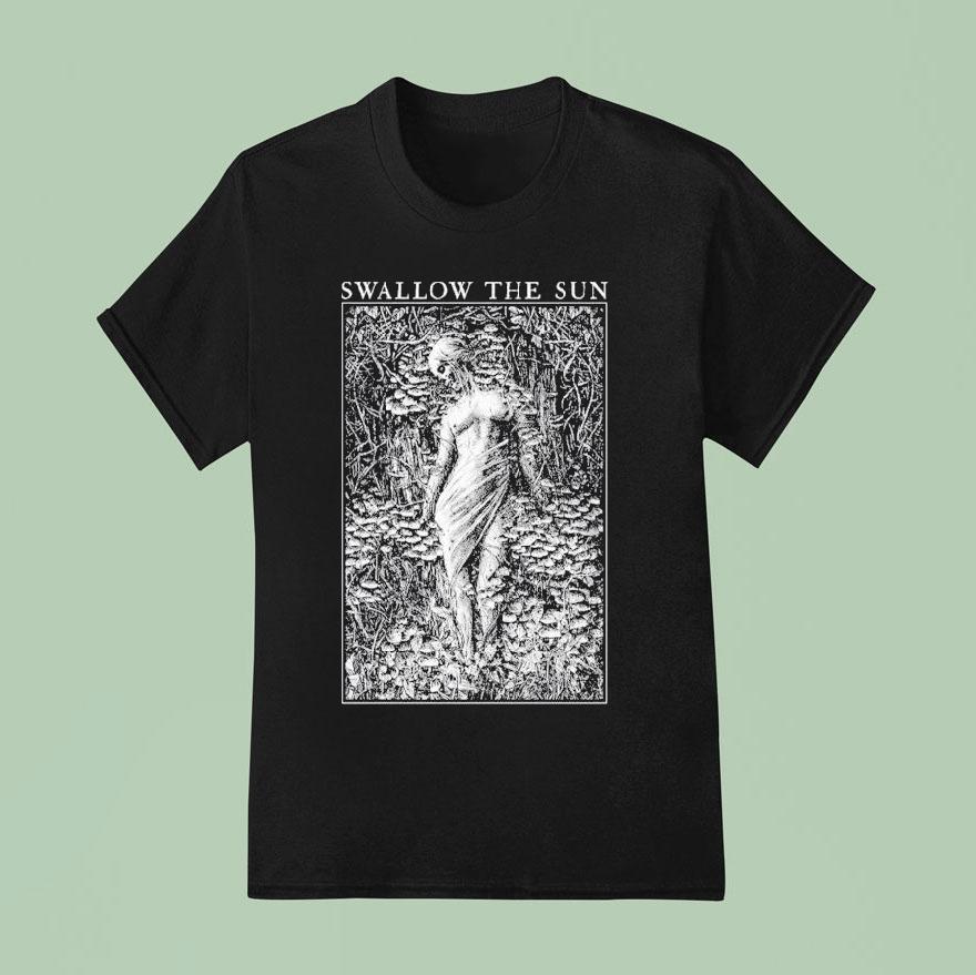Swallow The Sun Death Tore Cut The Flesh From My Bones T Shirt
