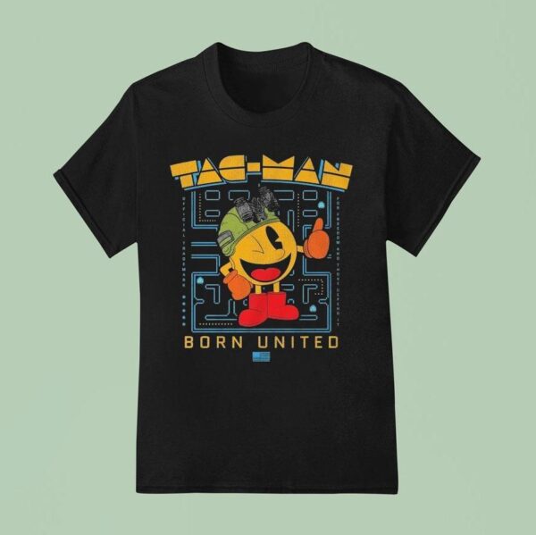 Tac Man Born United T Shirt