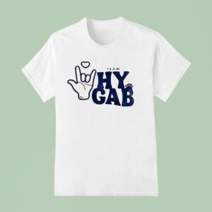 Team Hy Gab Sign Hand T Shirt