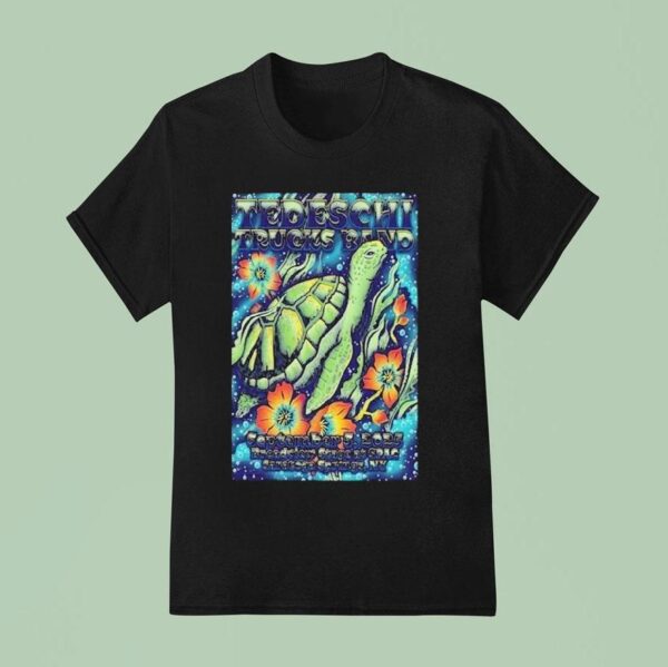 Tedeschi Trucks Band Broadview Stage At Spac Saratoga Springs Ny Tour Turtle T Shirt