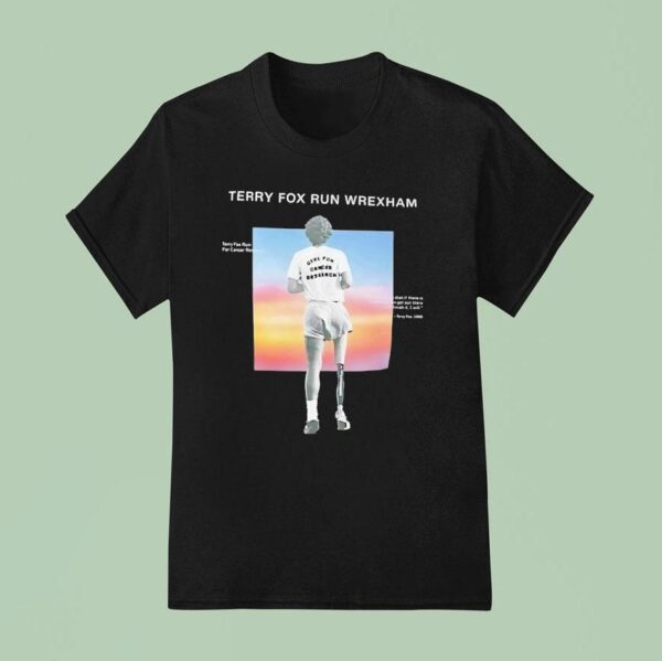 Terry Fox Run Wrexham Vintage T Shirt