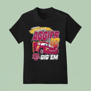 Texas Am Aggies Gig Em I Am Speed T Shirt