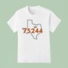 Texas Longhorn Map T Shirt