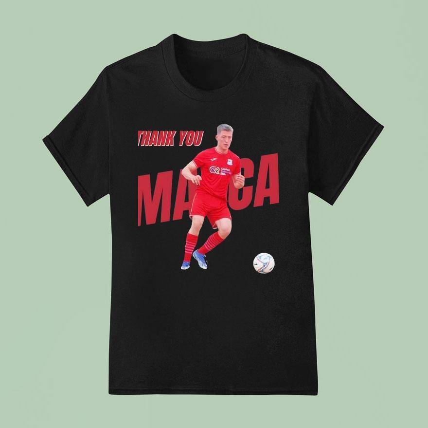 Thank You Marca White Ensign Fc T Shirt