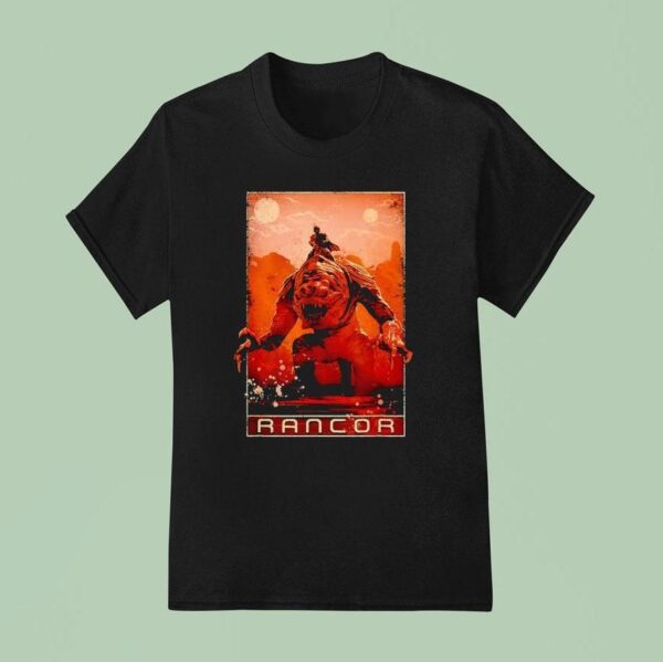 The Book Of Boba Fett Rancor T Shirt
