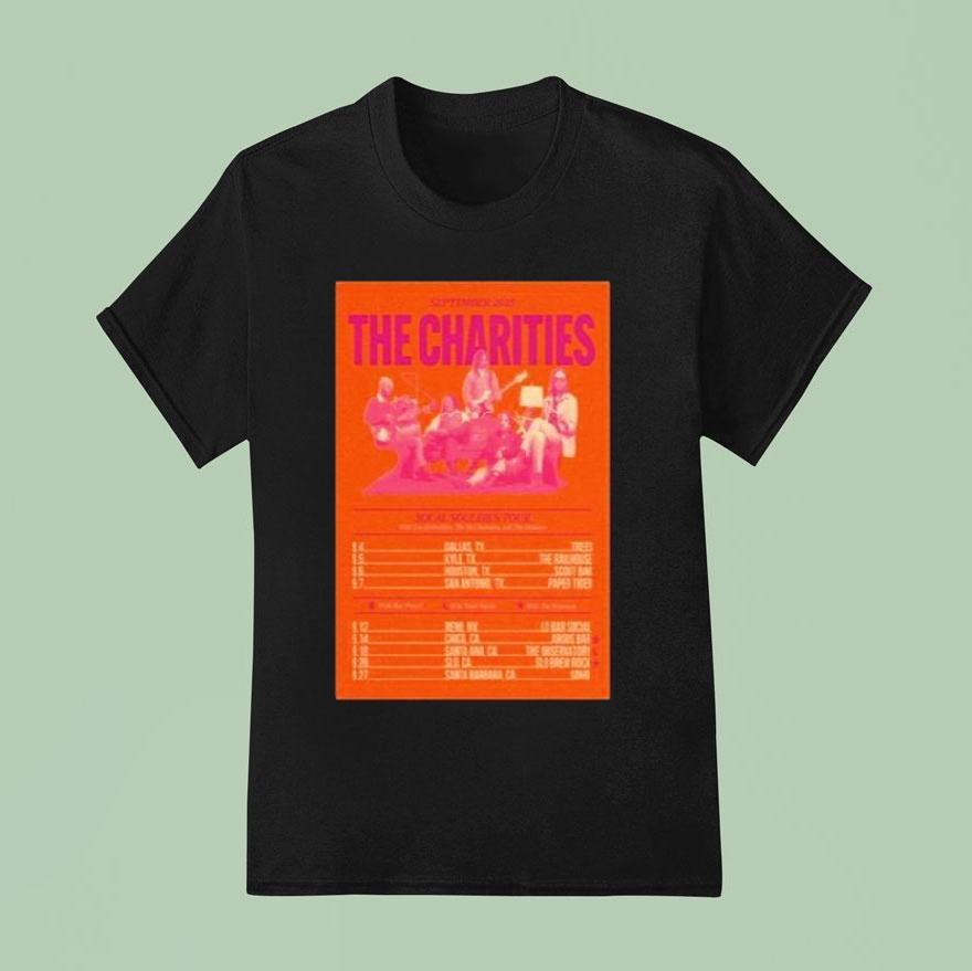 The Charities September Socal Souldies Tour T Shirt