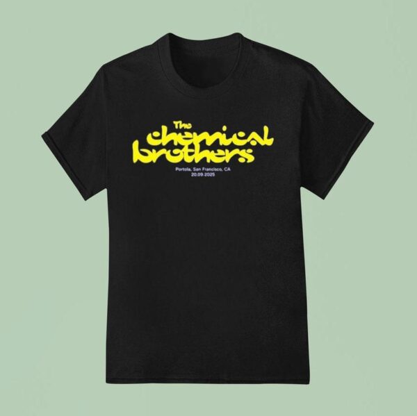 The Chemical Brothers Tour San Francisco Ca T Shirt