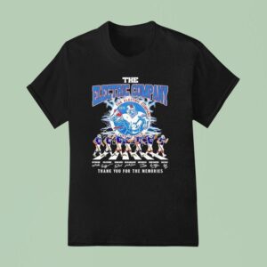 The Electric Company X Buffalo Bills Walking Across Thank You For The Memories Signatures T Shirt