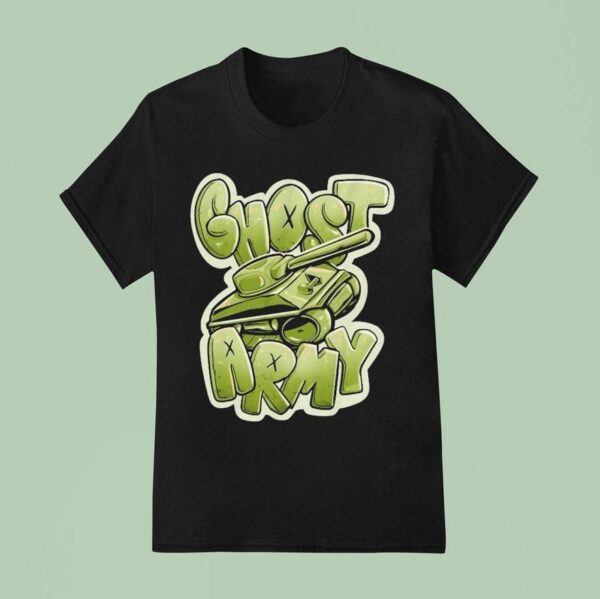 The Fat Electrician Ghost Army Tank T Shirt