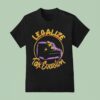 The Fat Electrician Legalize Tax Evasion Sofa Duck T Shirt