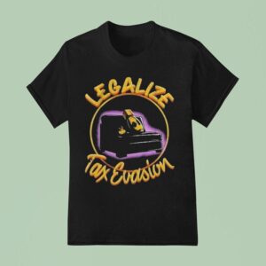 The Fat Electrician Legalize Tax Evasion Sofa Duck T Shirt
