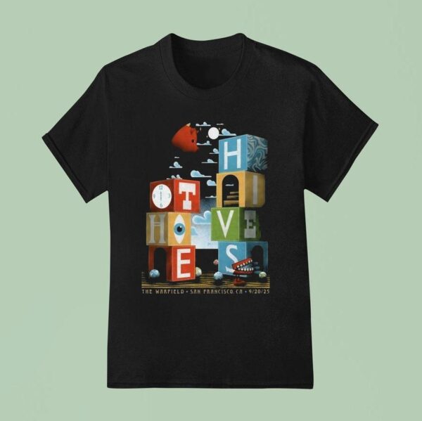 The Hives The Warfield San Francisco Ca Sep T Shirt