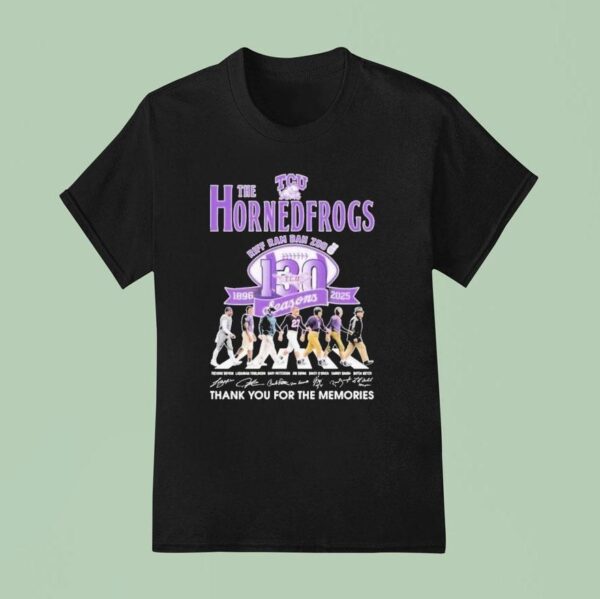 The Horned Frogs Riff Ram Bah Zoo Seasons Thank You For The Memories T Shirt