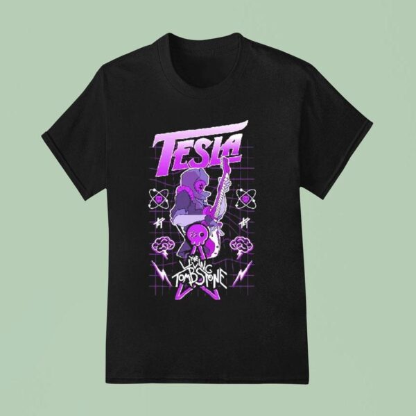 The Living Tombstone Tesla T Shirt