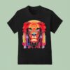The Movement Technicolored Lion T Shirt