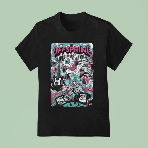 The Offspring Palacio Vistalegre In Madrid Spain Sep T Shirt