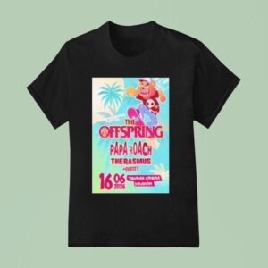 The Rasmus June Tauron Arena Krakow Poland T Shirt