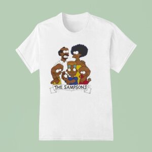 The Sampsons Family Parody T Shirt