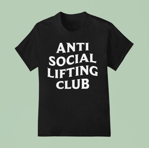 The Sanders Anti Social Lifting Club T Shirt