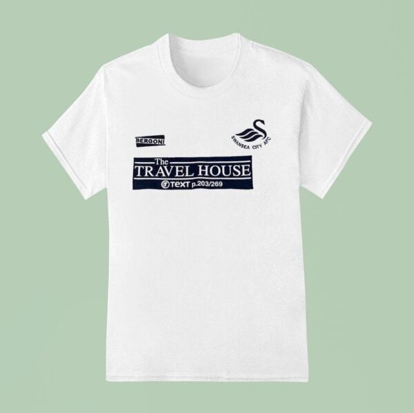 The Travel House Bergoni Swansea City Afc T Shirt