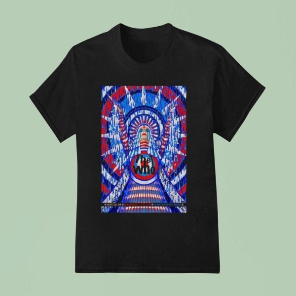 The Who Climate Pledge Arena In Seattle Wa T Shirt