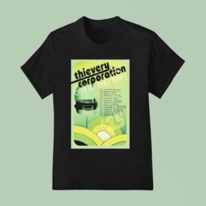 Thievery Corporation City Of The Sun Dec Tour T Shirt