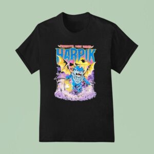 Thoughtful Three Horned Harpik T Shirt