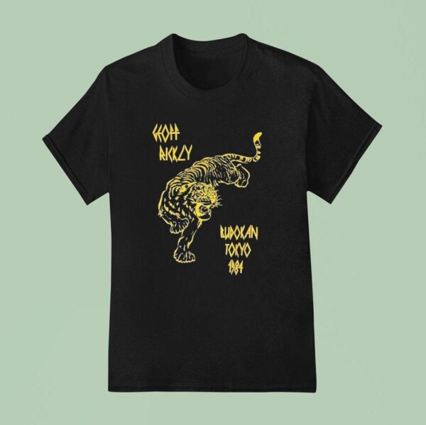 Tiger Geoff Akkly Budokan Tokyo T Shirt