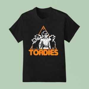 Toadies Orange Cowboys Triangle T Shirt