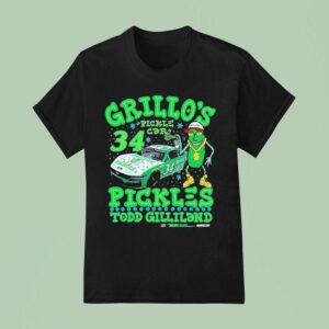 Todd Gilliland Front Row Motorsports Grillo S Pickles Nascar T Shirt