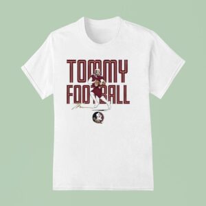 Tommy Castellanos Florida State Seminoles Football Signature T Shirt