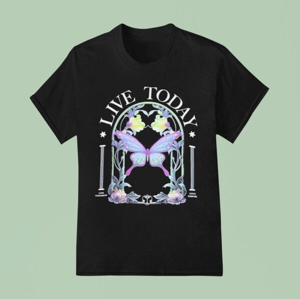 Tomorrowland Butterfly Live Today Love Unite Forever T Shirt