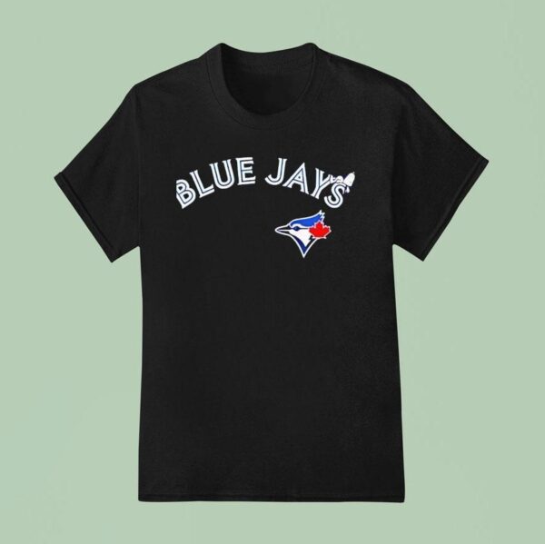Toronto Blue Jays Mlb Snoopy Logo And Name T Shirt