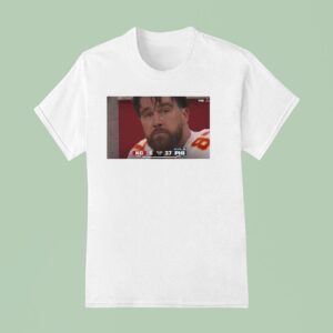 Travis Kelce Kansas City Chiefs Vs Philadelphia Eagles Photo T Shirt