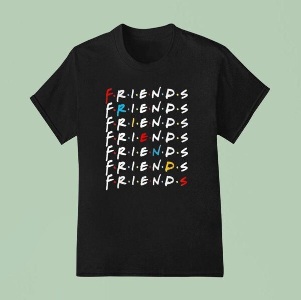 Travis Kelce Wearing Friends The Television Series T Shirt