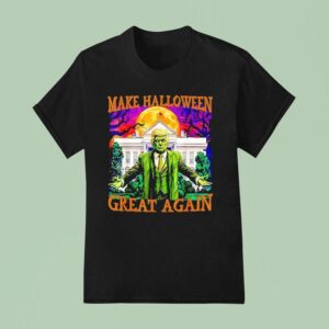 Trump Zombie Make Halloween Great Again T Shirt