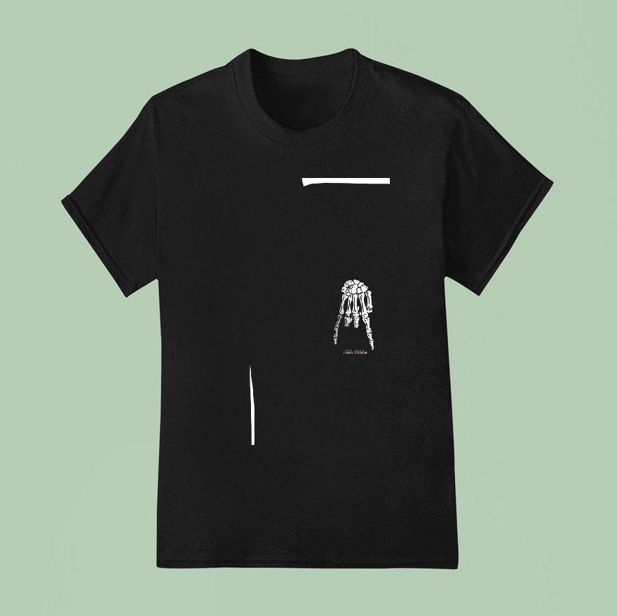 Tuck Fexas Skeleton Football Horn Down T Shirt