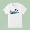 Two Hand Grenades Pathfinders Style Los Angeles Dodgers Logo Parody T Shirt