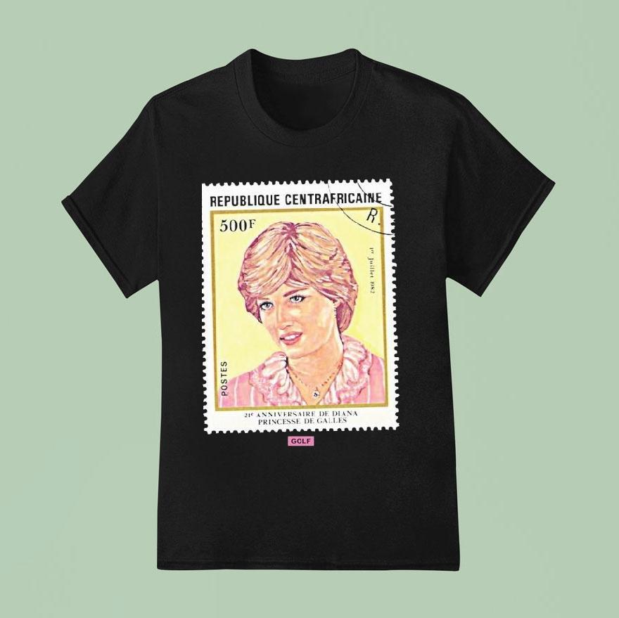 Tyler The Creator Diana Republique Centrafricaine Golf Wang T Shirt