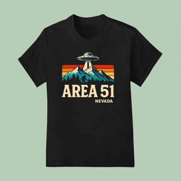 Ufo Area Nevada T Shirt