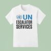 Un Escalator Services Logo T Shirt