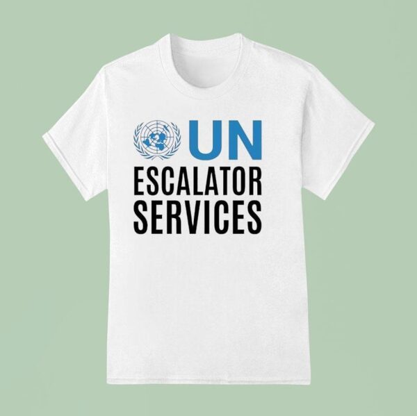 Un Escalator Services Logo T Shirt